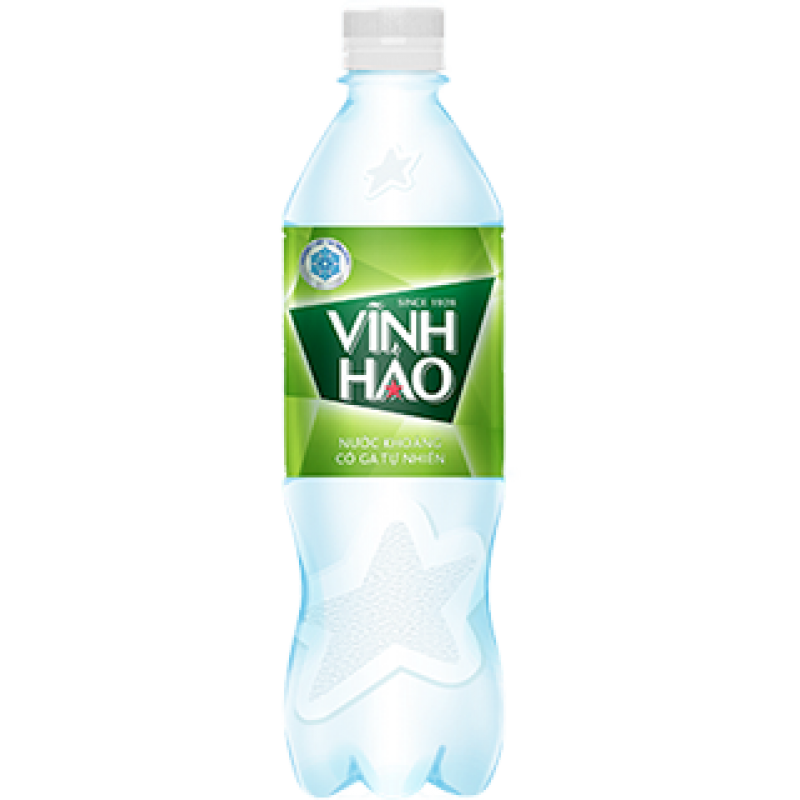 Nước Khoáng Vĩnh Hảo  có gas 500ml